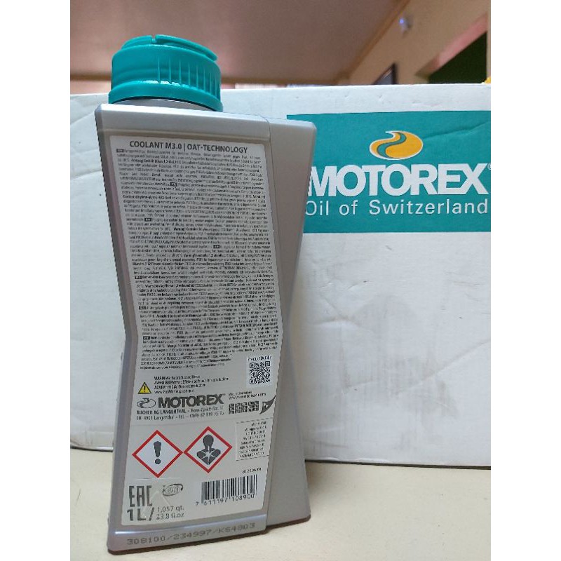 Motorcraft Yellow Coolant Motorex M5.0 Ready-to-Use Ethylene