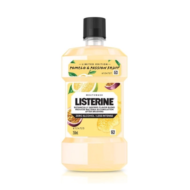 Listerine Pomeli & Passionfruit Mouthwash 250ml | Shopee Philippines