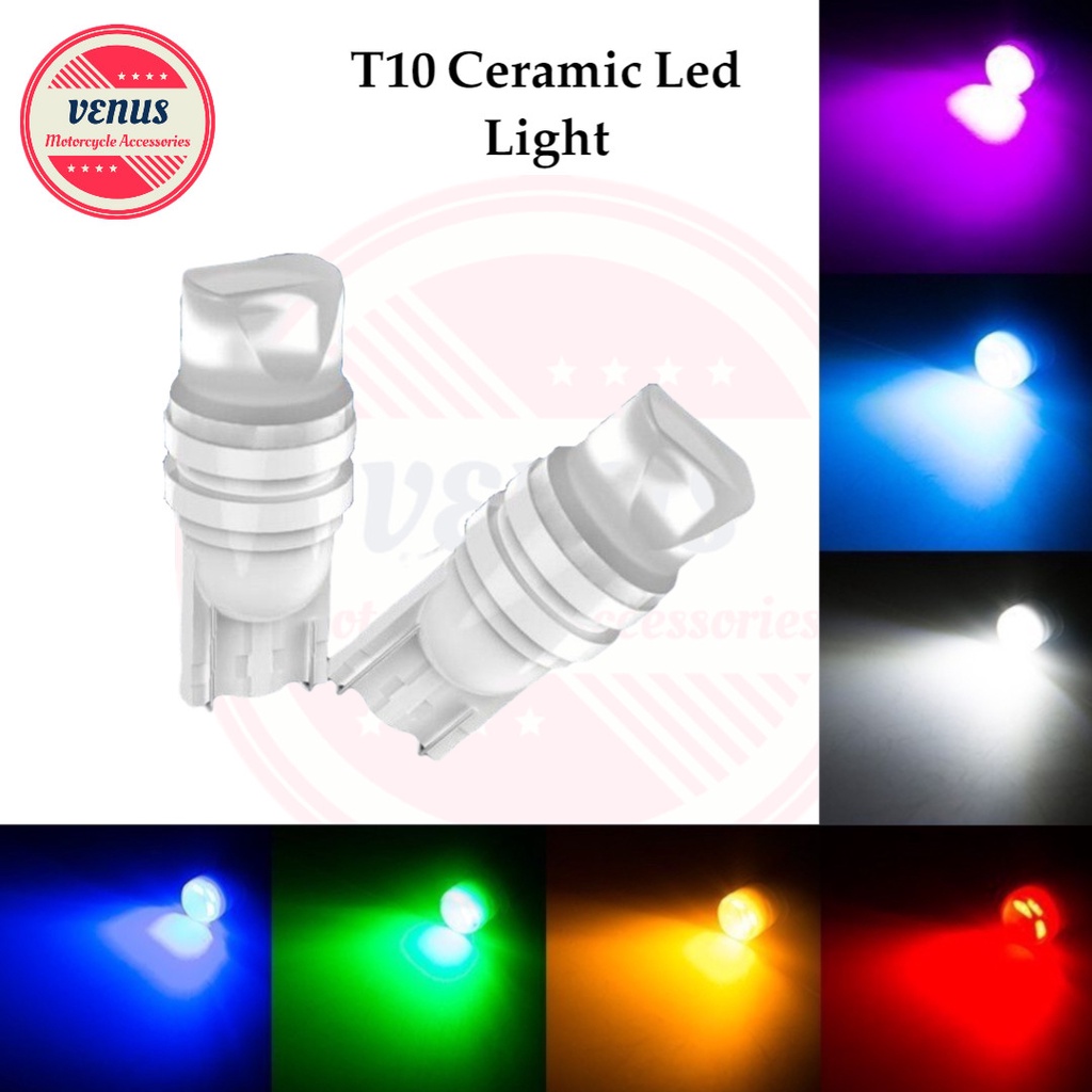 Venus Ceramics Colorful Lens T10 Led Bulb park light 2049 for ...