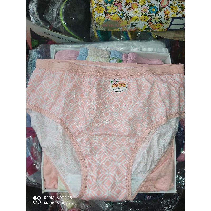 12 PCS Original SO-EN Panty for girls