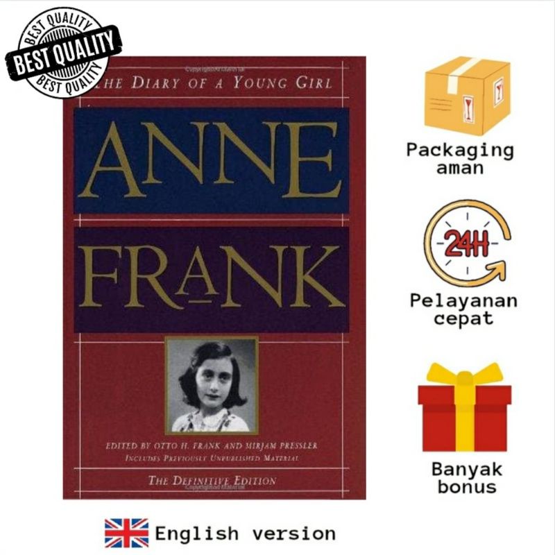 Anne Frank, The Diary of a Young Girl: The Definitive Edition (Version C)  by Anne Frank, Otto H. Frank, Mirjam Pressler (Editors)