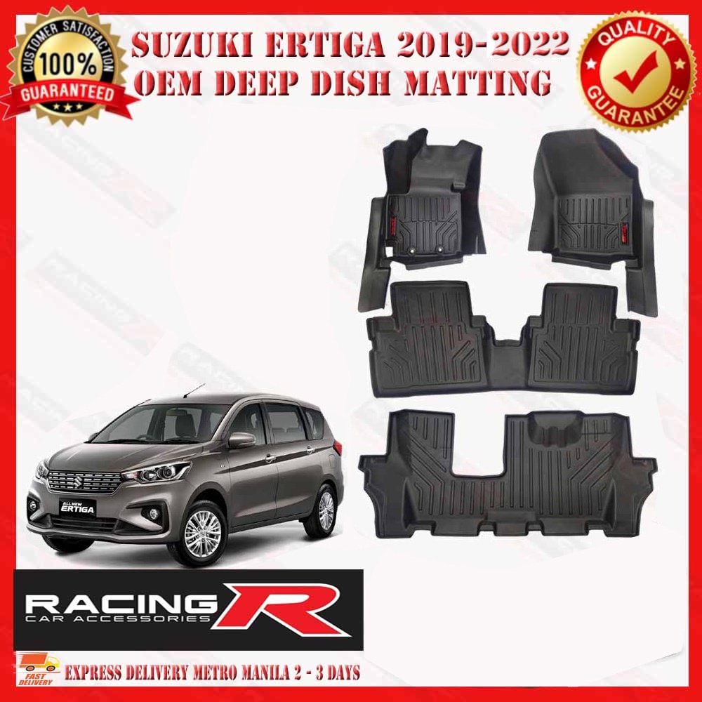 Suzuki Ertiga 2019 to 2022 OEM Deep Dish Matting ( deepdish ) Shopee