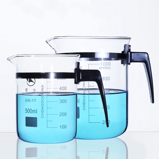 Scale measuring jug 800ml - 0ml. with measuring scale. Beaker for