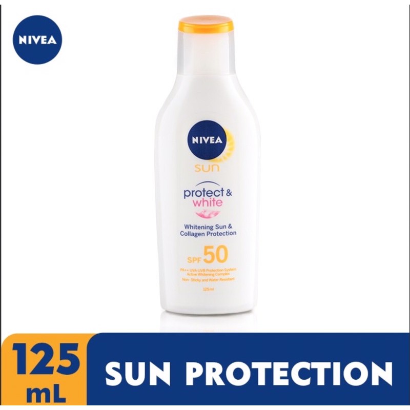 Nivea Sun Protect And White Lotion Spf 50 125ml Shopee Philippines 0424