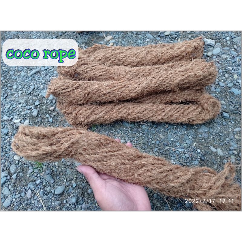 coco rope/ coconut fiber rope | Shopee Philippines