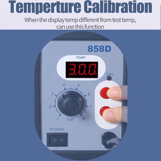 Carstorm 858D Hot Air Rework Station Digtal LCD Display Hot Air ...