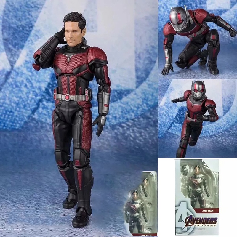 Marvel The Avengers 4 Endgame Joints Moveable Ant Man Action Figures Model Ornament Toy The