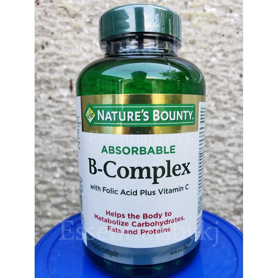 Nature's Bounty Absorbable with Folic Acid Plus Vitamin C