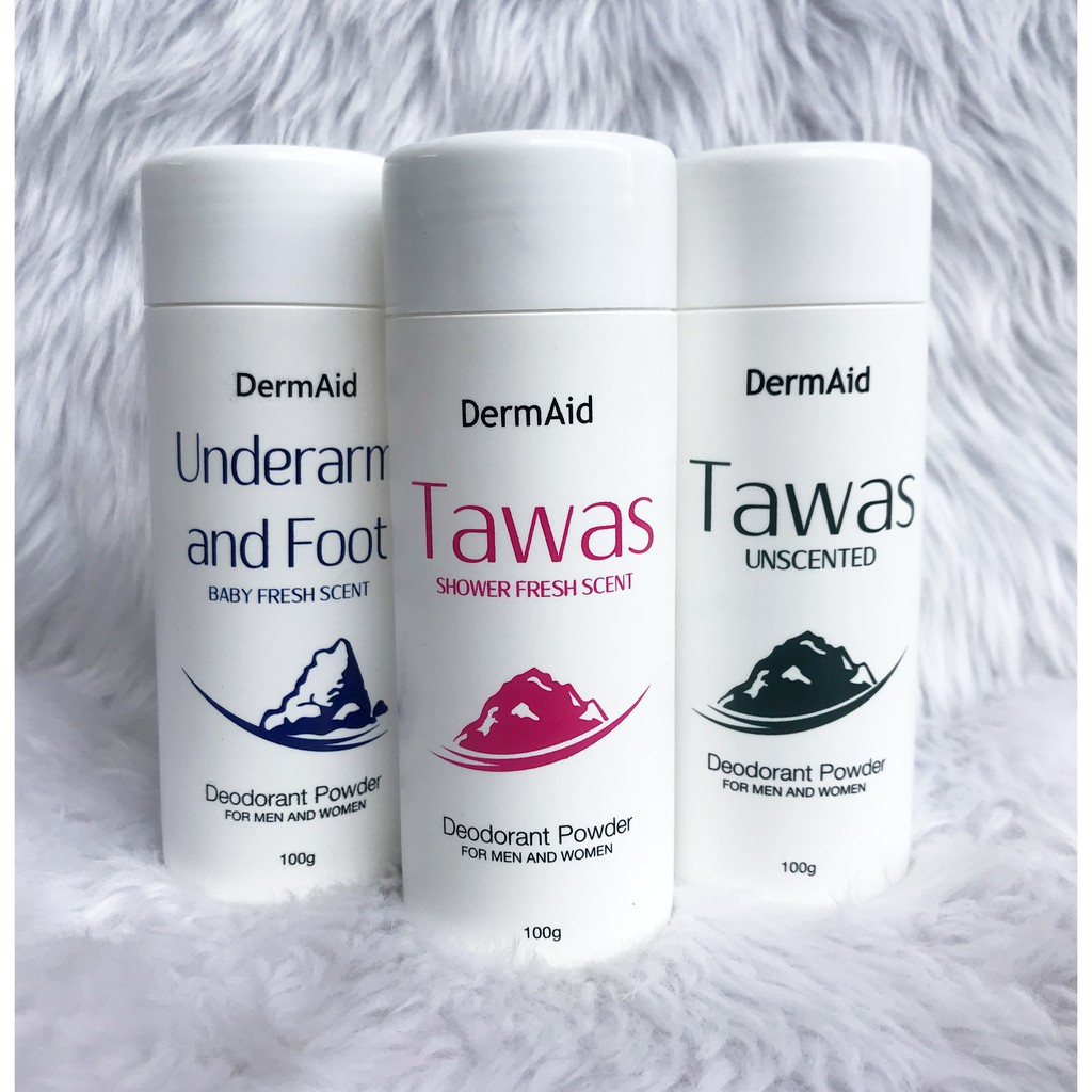 Tawas underarm and foot 4 pcs only 4 ピース - 制汗