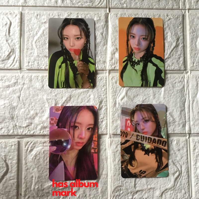 ITZY - Guess Who Photocards (Yeji, Lia, Ryujin, Chaeryoung