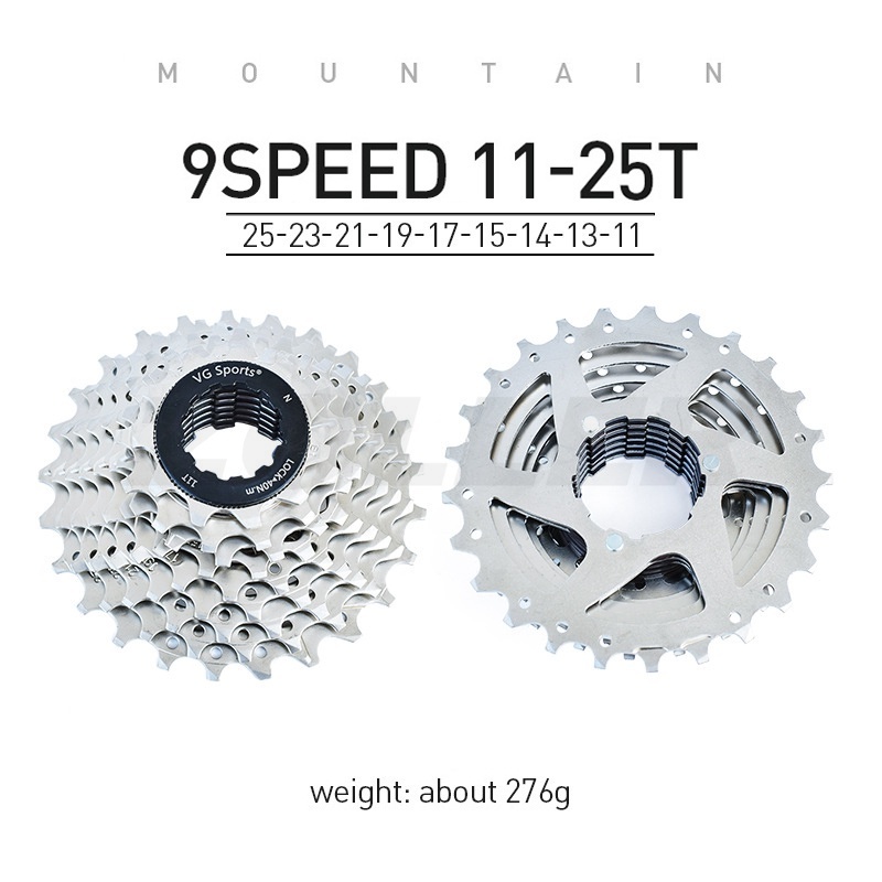 VG Sports 8 9 10 11 Speed Mountain Bike Cassette Cogs Freewheel 32T 36T ...