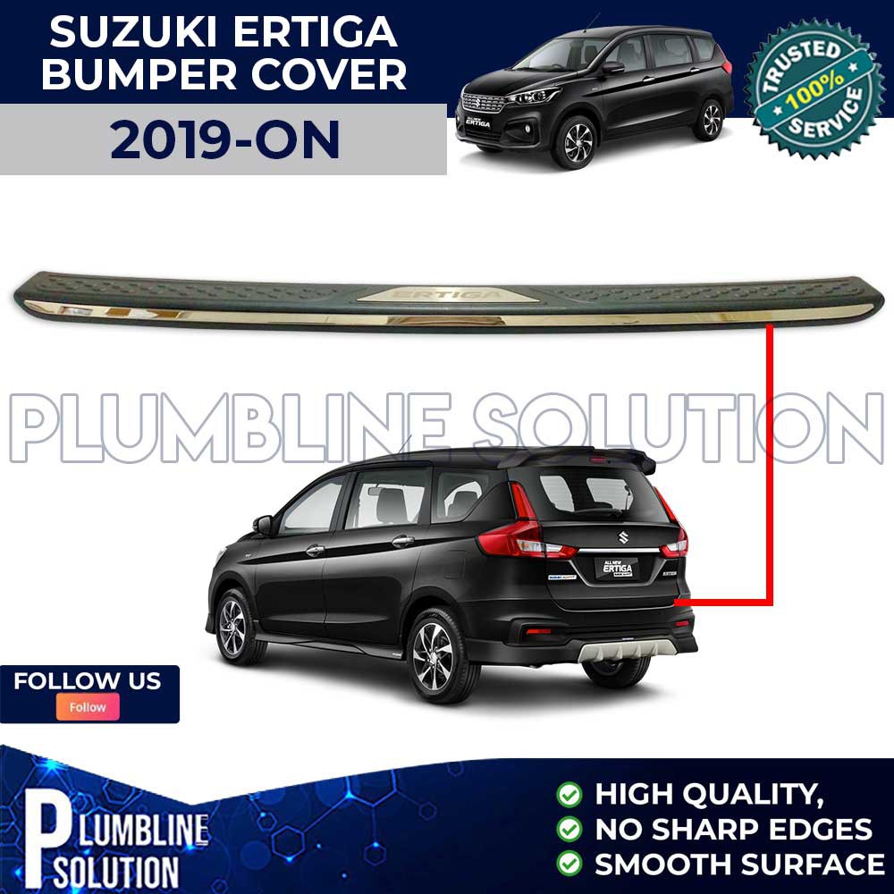 Suzuki Ertiga 2019 2023 Rear Bumper Cover / Rear Bumper Guard / Rear Step Sill / Rear Stepsill