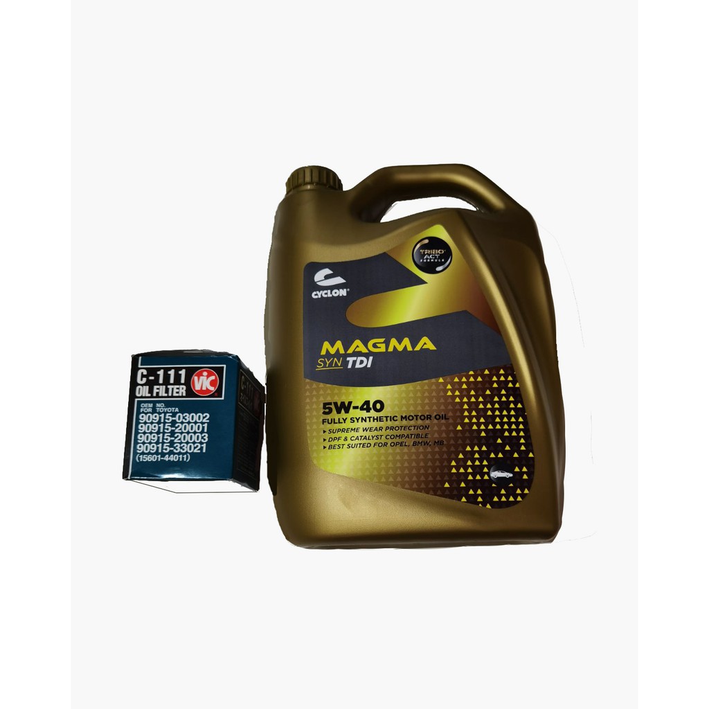 Change Oil Package compatible for Innova/Hilux/Fortuner | Shopee ...