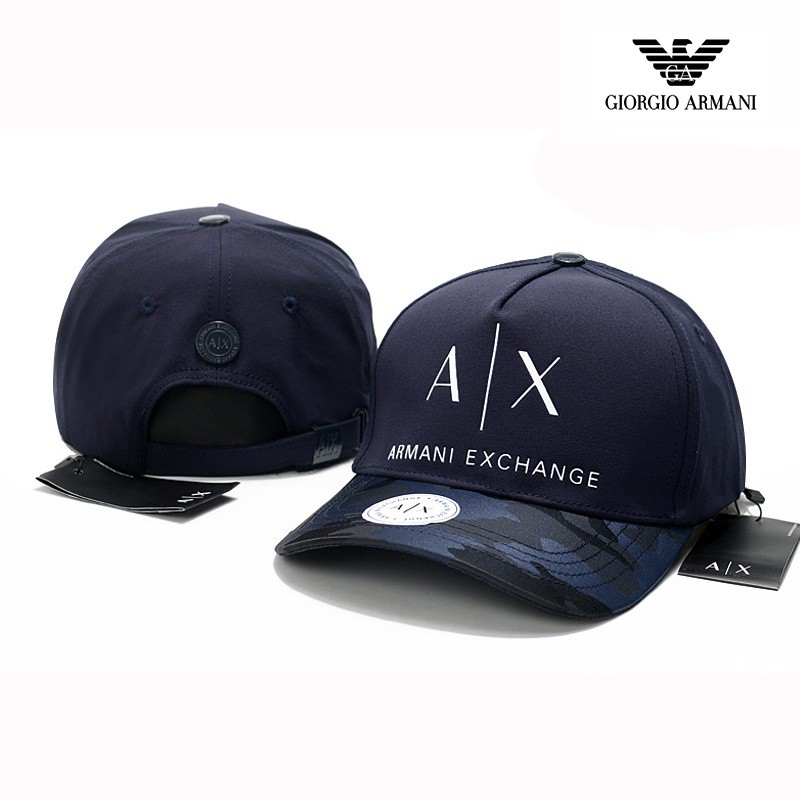 ❉ARMANI EXCHANGE 2021 New AX Baseball Cap Summer Outside Hats for Men Women  Sports Snapback Cap