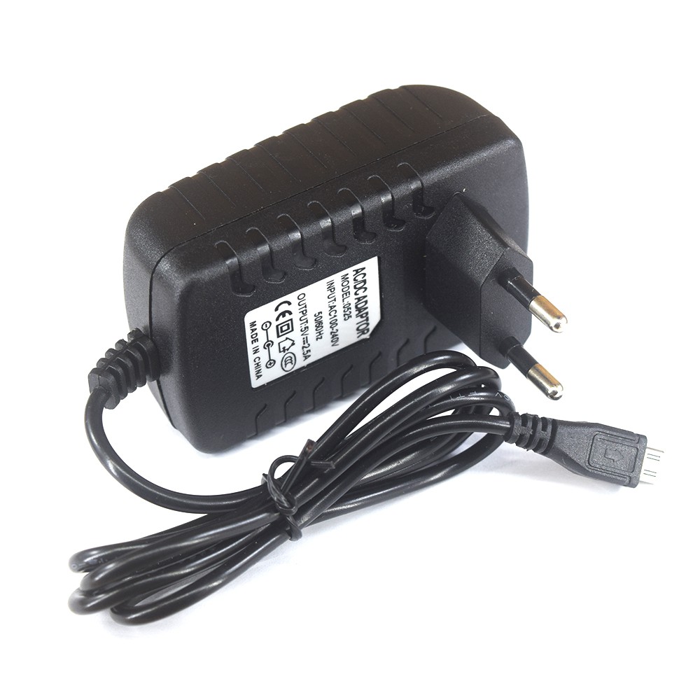 Raspberry Pi RPi 5V/2.5A Adapter Power Supply Micro USB | Shopee ...