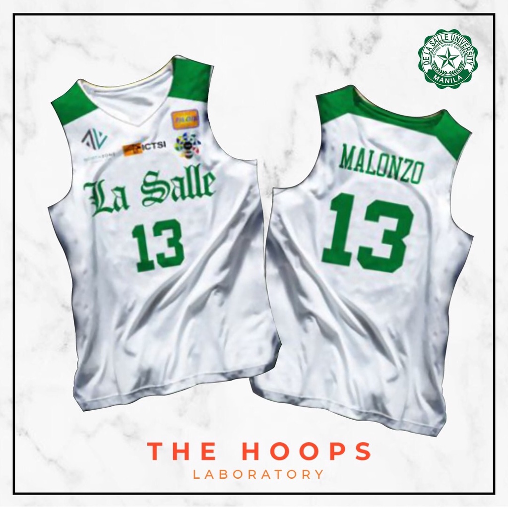 The DLSU Green Archers UAAP De La Salle Full Sublimated Basketball ...