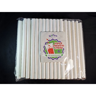 Christmas 200 Pack Paper Drinking Straw,disposable Colored Paper Straws  Assorted Colors 100% Biodegradable