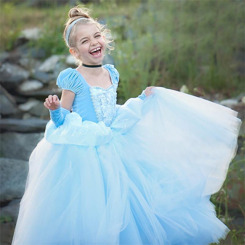 Cinderella gown for 2025 7th birthday