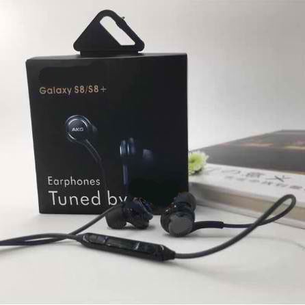 SAM AKG S8 Wired Headset Original In Ear 3.5mm With Microphone | Shopee ...