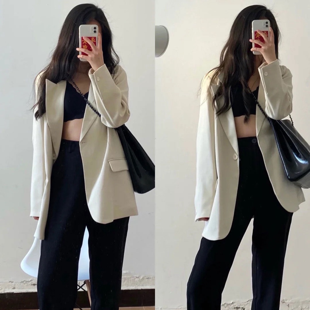 Blazer plazer with beautiful form | Shopee Philippines
