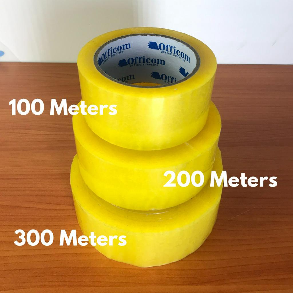 Packaging Tape Clear Tape 100 / 200 / 300 meters Transparent Tape