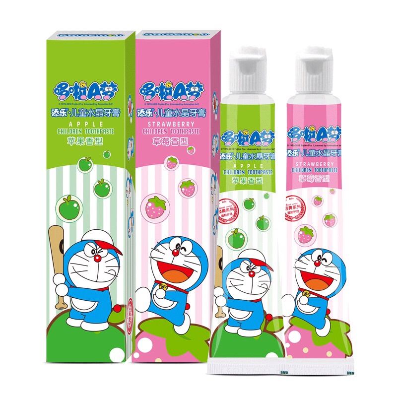 DORAEMON KIDS TOOTHPASTE 哆啦A梦小叮当添乐儿童牙膏 45g | Shopee Philippines