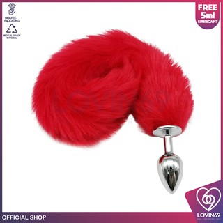 Butt Tail Butt Plug Fox Pigtail Anal Plug and Ears Products Cat Ears Sex  Game for Couple Adults Women Men (Color : 4)