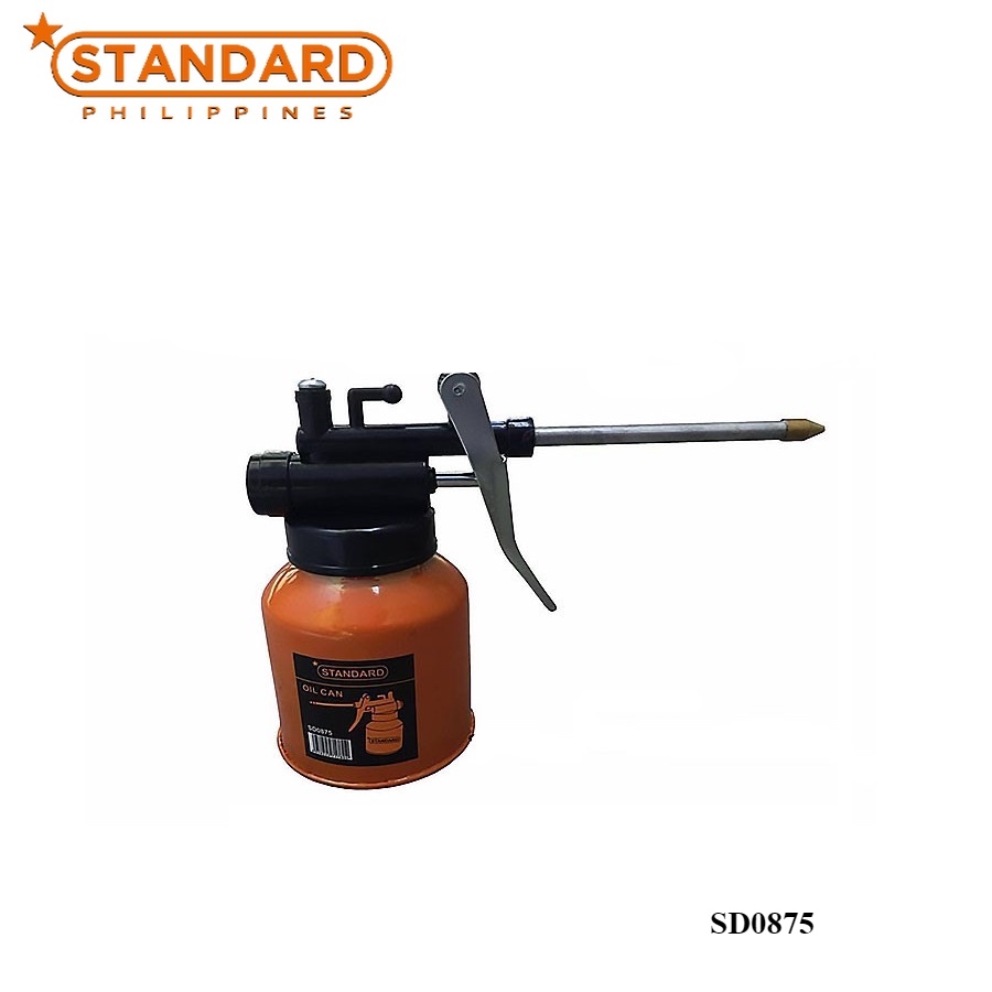 STANDARD Oil Can for Engine oil Gear injector metal High pressure (SD0875) Shopee Philippines