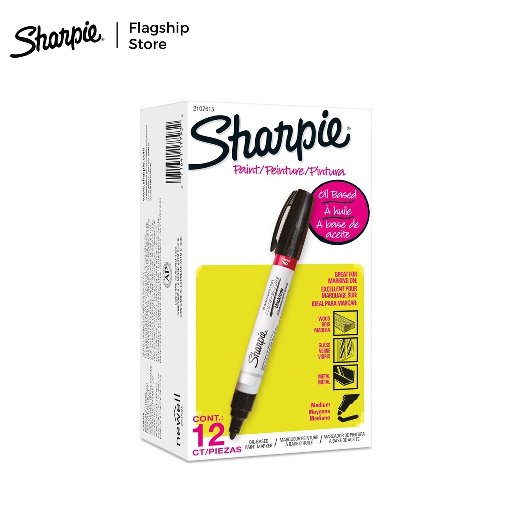 Sharpie Medium Oil Based Paint (Box of 12s) | Shopee Philippines