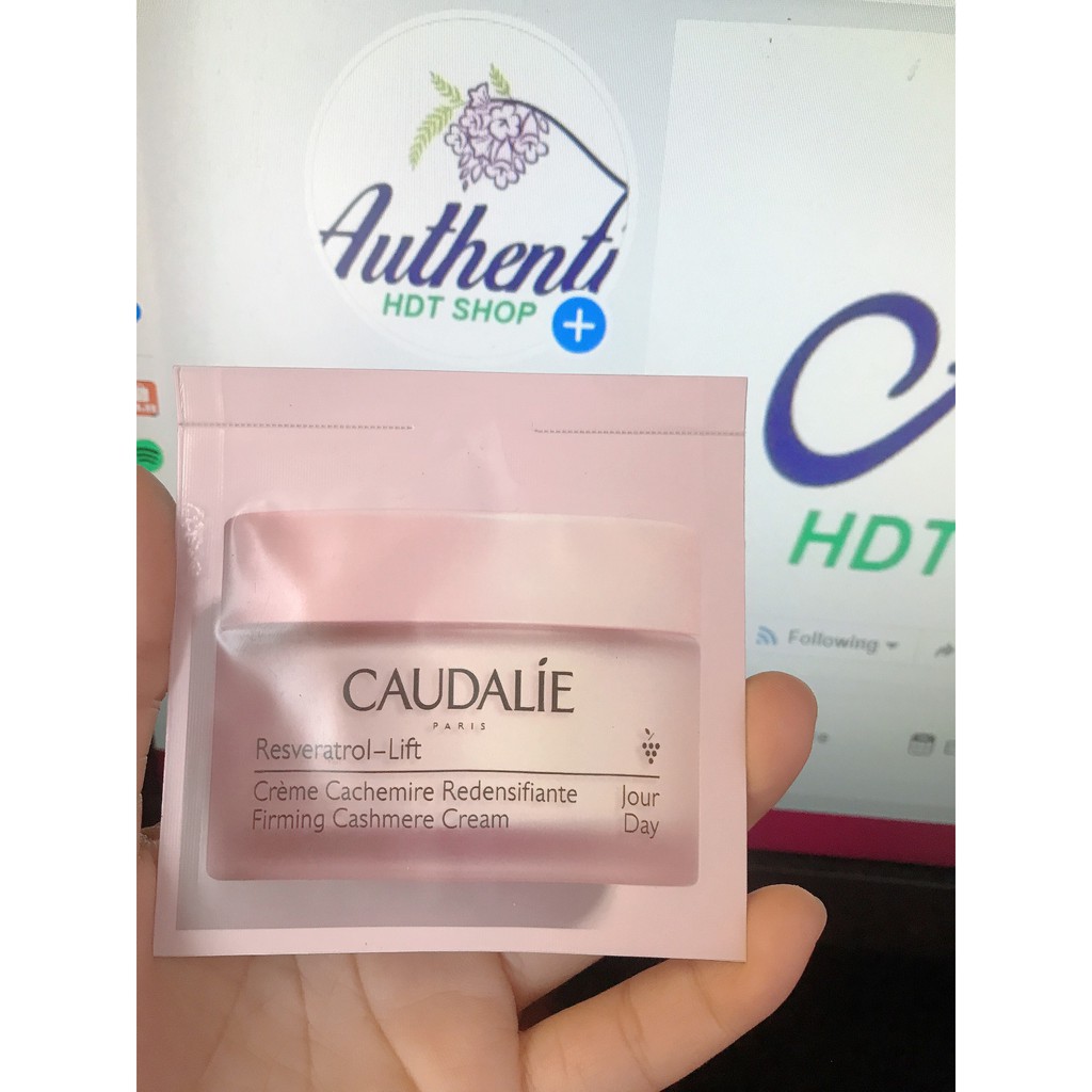 Sample - CAUDALIE Reseratrol Lift Wrinkle Reduction Cream 2ml | Shopee ...