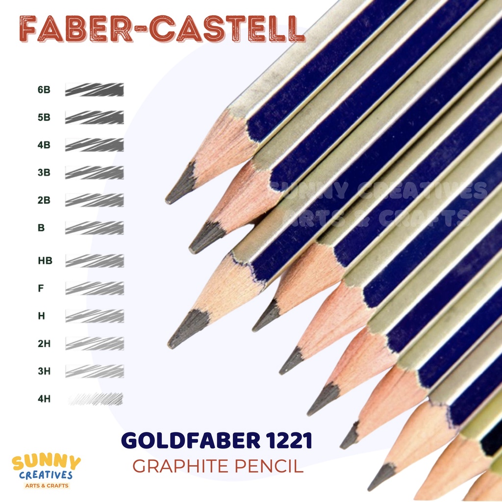 Faber-Castell Studio Graphite Sketch Pencils
