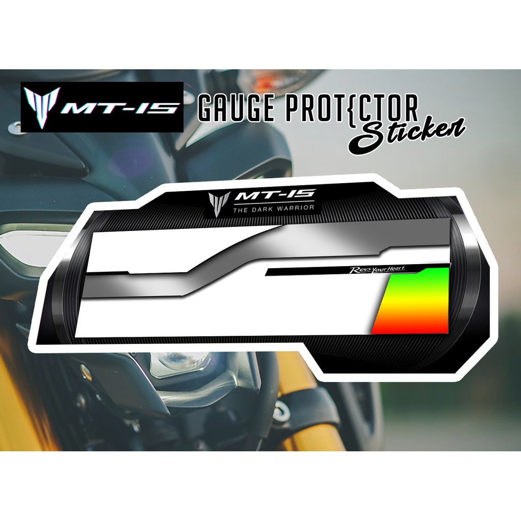 Gauge Protector Yamaha MT15 Black Shopee Philippines