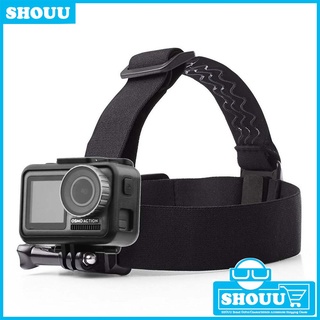 TELESIN Chest Strap Mount Head Strap Belt Adjustable Harness for Gopro Hero  12 11 10 9 8 DJI Headband Action Camera Accessories