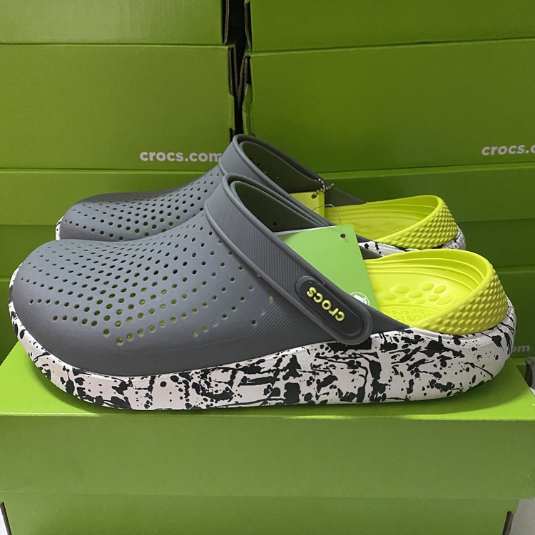 New Crocs Male and Female Lite Ride Beach Cold slippers crocs literide ...