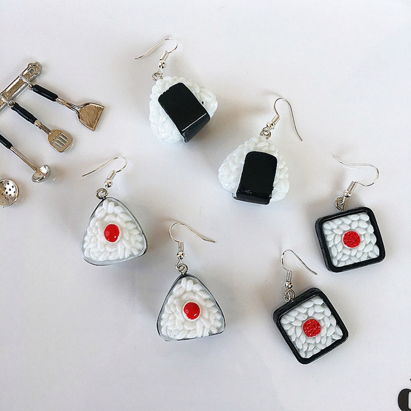 Jewelry Making Cute Earring Ideas Diy DIY Cute Geometric Sushi