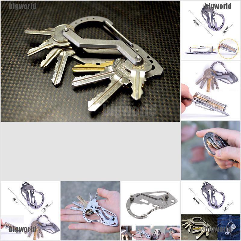 [HAB]EDC Multifunction Tools Keychain Key Holder Outdoor Quickdraw ...