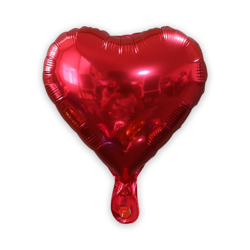 5inch Foil Heart Balloon 2PCS Shape Balloon Birthday Party Wedding ...