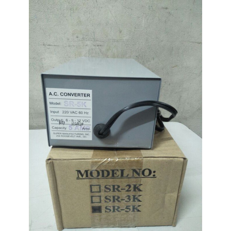 SR-5K power supply for TD and LEF series Aiphone Shopee Philippines