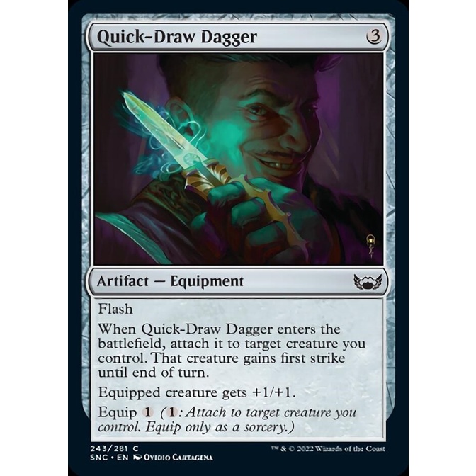 Quick-Draw Dagger | MTG Magic the Gathering | Colorless | Common ...