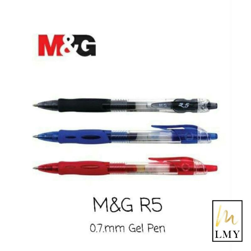 M&G R3/R5 Gel Pen 0.5mm/0.7mm (1pcs) | Shopee Philippines