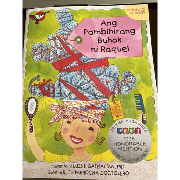 Ang pambihirang Buhok ni Raquel Picture book - Filipino and English ...