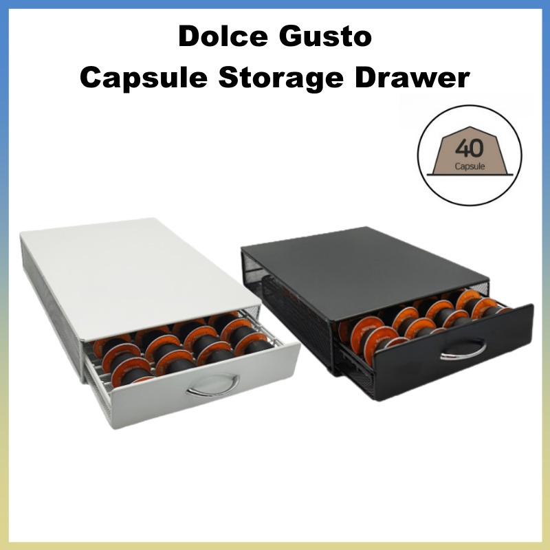 Dolce Gusto Machine Stand & Capsule Storage Drawer, Can fit up to ...