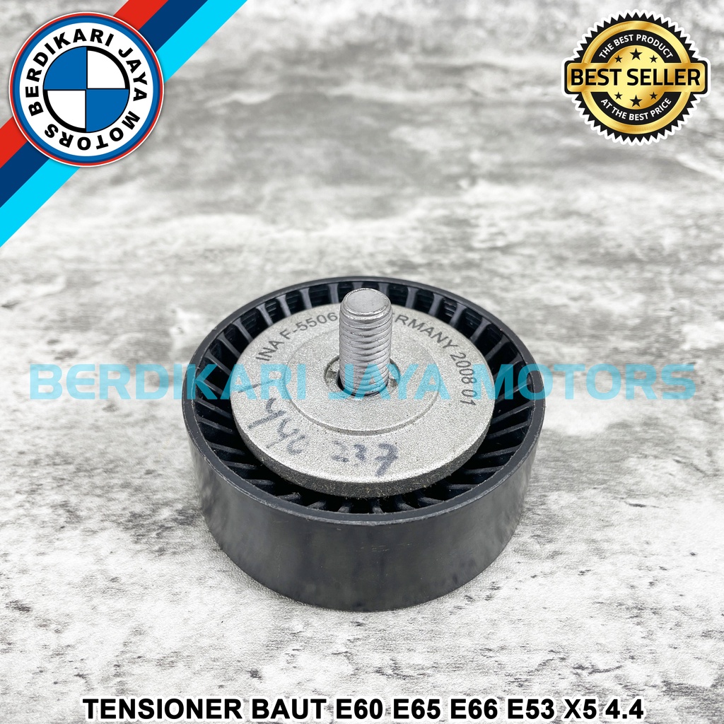 Idler PULLEY IDLE PULLEY TENSIONER Bolt BMW E60 E61 E63 E64 E65 E66 X5