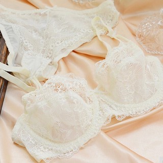 Dropshipping Varsbaby Sexy see through Underwear Women Bra Set Lace  Lingerie Set V030