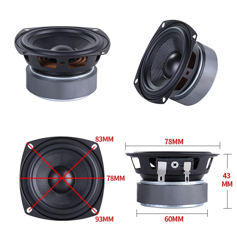 3 inch full frequency speaker fever hifi bookshelf speaker speaker 3