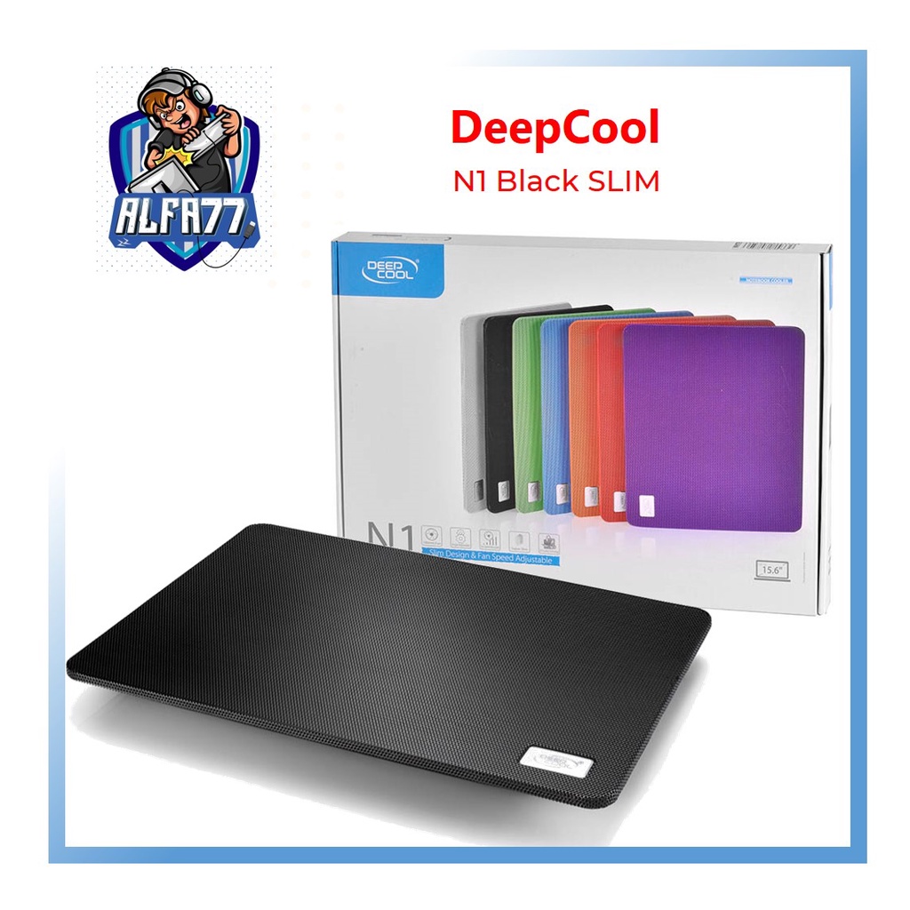 Deepcool N1 Black SLIM Laptop Cooling Pad Shopee Philippines