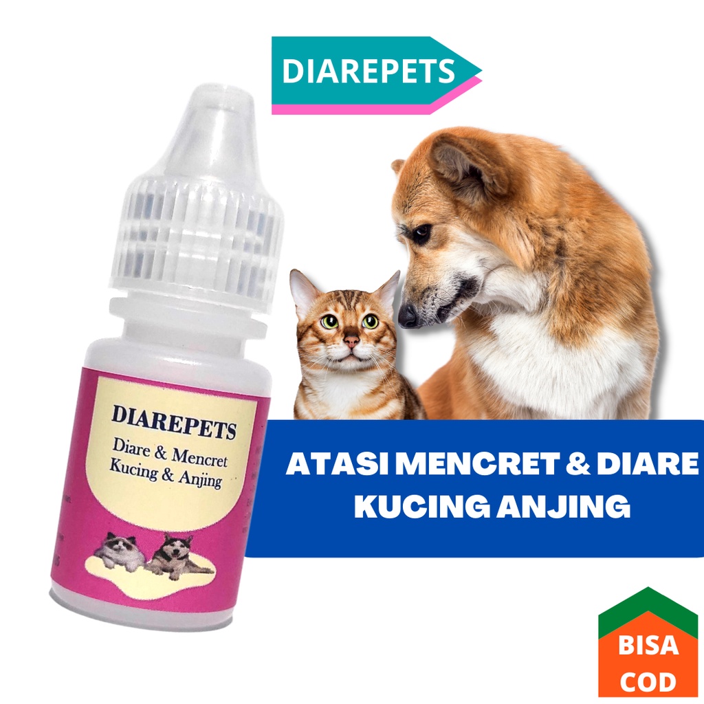 Drug Mencret Cat Dog DIAREPETS Medicine For Catcret Diarrhea Diare