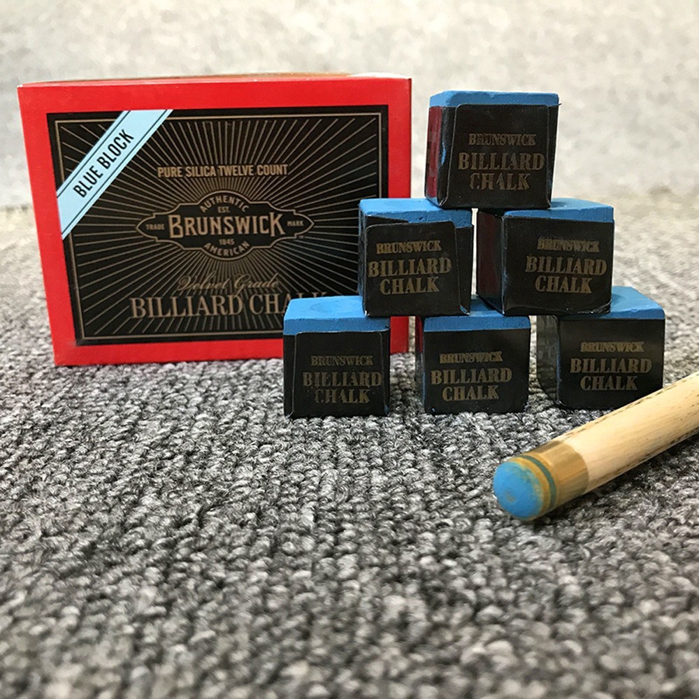 Billiard Chalk 12pcs (BRUNSWICK & BILLEE&WARRIOR) Shopee Philippines