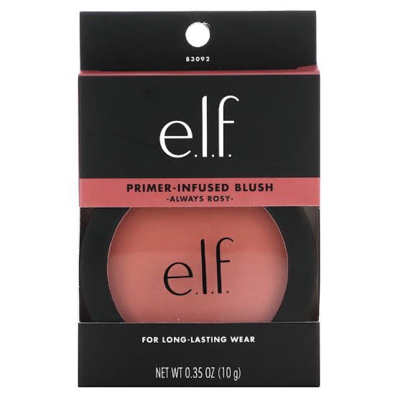 ELF PRIMER INFUSED BLUSH (ALWAYS PUNCHY & ALWAYS ROSY) Shopee Philippines
