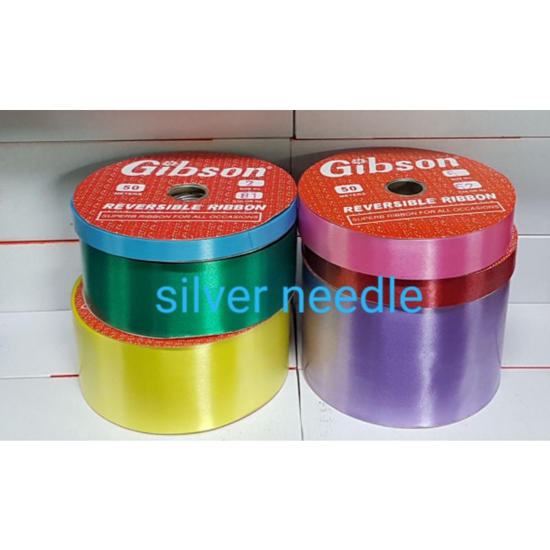 Gibson reversible ribbon #9 #16 #40 (page 1 of 2) | Shopee Philippines